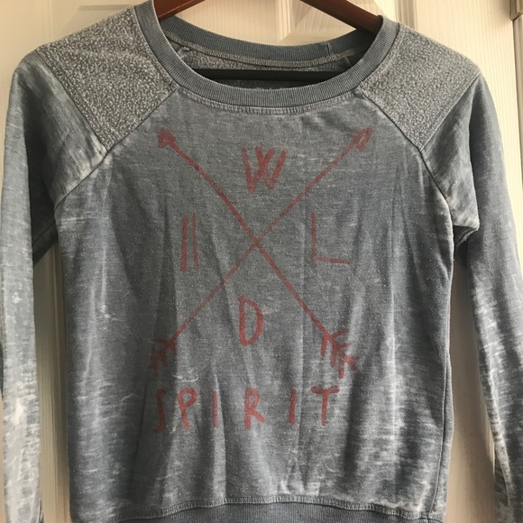 NWOT Chaser Wild spirit long sleeve shirt - Picture 4 of 5